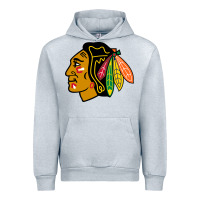 Heather Grey the  blackhawks Urban Hoodie - linhVisuals