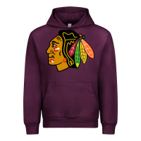 Mauve Wine the  blackhawks Urban Hoodie - linhVisuals