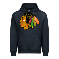 Navy the  blackhawks Urban Hoodie - linhVisuals