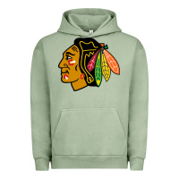 Pigment Oil Green the  blackhawks Urban Hoodie - linhVisuals