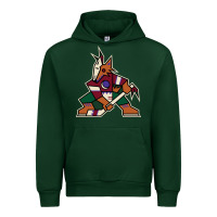 Forest Green the  coyotes Urban Hoodie - linhVisuals