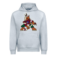 Heather Grey the  coyotes Urban Hoodie - linhVisuals