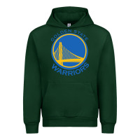 Forest Green Golden state Urban Hoodie - linhVisuals
