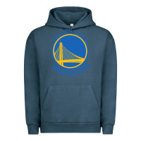 Pigment Midnight Navy Golden state Urban Hoodie - linhVisuals