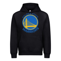 Black Golden state Urban Hoodie - linhVisuals