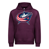 Mauve Wine the  blue jackets Urban Hoodie - linhVisuals