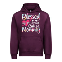 Mauve Wine blessed to be called mommy t  shirt blessed to be called mommy lovely Urban Hoodie - linhVisuals