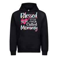 Black blessed to be called mommy t  shirt blessed to be called mommy lovely Urban Hoodie - linhVisuals