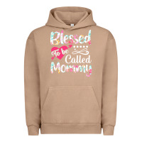Pigment Burro blessed to be called mommy t  shirt blessed to be called mommy lovely Urban Hoodie - linhVisuals