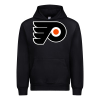 Black the philadelphia Urban Hoodie - linhVisuals