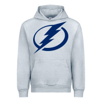 Heather Grey the lightning Urban Hoodie - linhVisuals