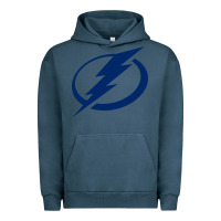 Pigment Midnight Navy the lightning Urban Hoodie - linhVisuals