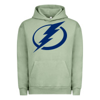 Pigment Oil Green the lightning Urban Hoodie - linhVisuals