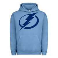 Pigment Pebble Blue the lightning Urban Hoodie - linhVisuals