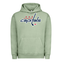 Pigment Oil Green the  capitals Urban Hoodie - linhVisuals