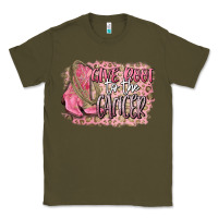 Army Green give boot to the cancer Classic Tee - CowGirlArtShop