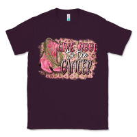 Plum give boot to the cancer Classic Tee - CowGirlArtShop