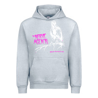 Heather Grey the nerve agents Urban Hoodie - linhVisuals