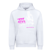 White the nerve agents Urban Hoodie - linhVisuals