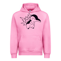 Fuchsia Pink cyndaquil Urban Hoodie - linhVisuals