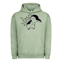 Pigment Oil Green cyndaquil Urban Hoodie - linhVisuals