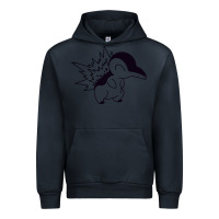 Navy cyndaquil Urban Hoodie - linhVisuals