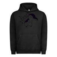 Pigment Black cyndaquil Urban Hoodie - linhVisuals