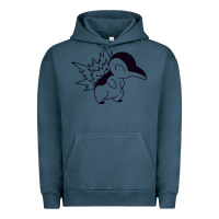 Pigment Midnight Navy cyndaquil Urban Hoodie - linhVisuals