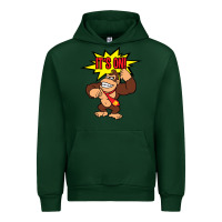 Forest Green donkey kong Urban Hoodie - linhVisuals