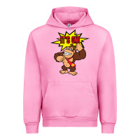 Fuchsia Pink donkey kong Urban Hoodie - linhVisuals