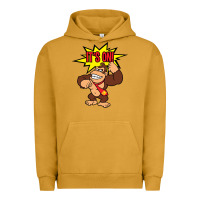Pigment Peanut Butter donkey kong Urban Hoodie - linhVisuals