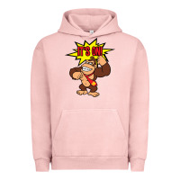 Pigment Salmon donkey kong Urban Hoodie - linhVisuals