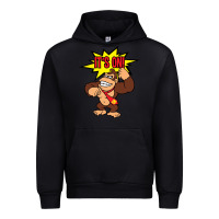 Black donkey kong Urban Hoodie - linhVisuals
