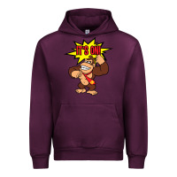 Mauve Wine donkey kong Urban Hoodie - linhVisuals