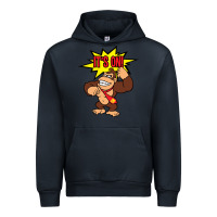 Navy donkey kong Urban Hoodie - linhVisuals