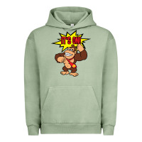 Pigment Oil Green donkey kong Urban Hoodie - linhVisuals