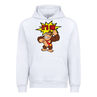 White donkey kong Urban Hoodie - linhVisuals
