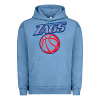 Pigment Pebble Blue gonzaga basketball Urban Hoodie - linhVisuals