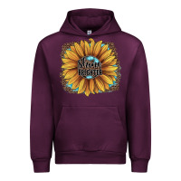 Mauve Wine Shine Brighter Urban Hoodie - JahusDesignShop