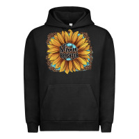 Pigment Black Shine Brighter Urban Hoodie - JahusDesignShop