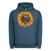 Pigment Midnight Navy Shine Brighter Urban Hoodie - JahusDesignShop