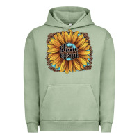 Pigment Oil Green Shine Brighter Urban Hoodie - JahusDesignShop