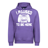 Tulip i paused my game to be here Urban Hoodie - linhVisuals