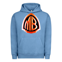 Pigment Pebble Blue mr bungle Urban Hoodie - linhVisuals