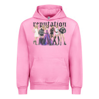 Fuchsia Pink reputation  okka Urban Hoodie - linhVisuals