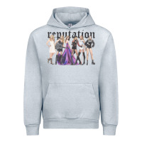 Heather Grey reputation  okka Urban Hoodie - linhVisuals