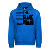 Cobalt respect protect love the black woman Urban Hoodie - linhVisuals