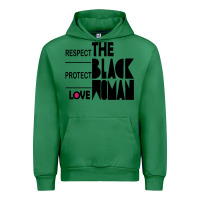 Emerald respect protect love the black woman Urban Hoodie - linhVisuals