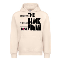 Sandshell respect protect love the black woman Urban Hoodie - linhVisuals