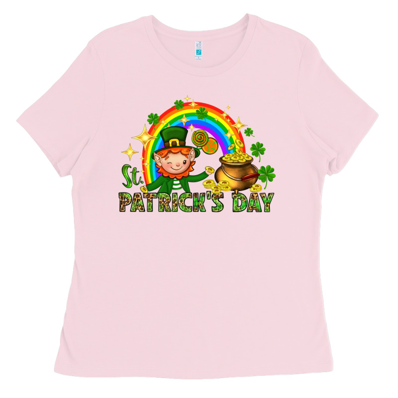 St. Patrick's Day Elf With Elements Ladies Tee by HowdyJamesFarm | Teevron